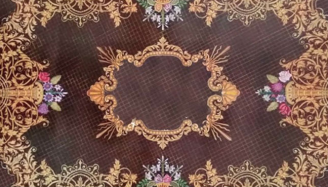 Boceto nuevo palio Virgen de la Aurora